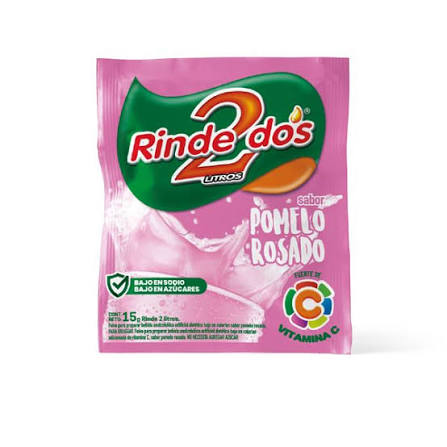 JUGO RINDE DOS 13GR POMELO ROSADO